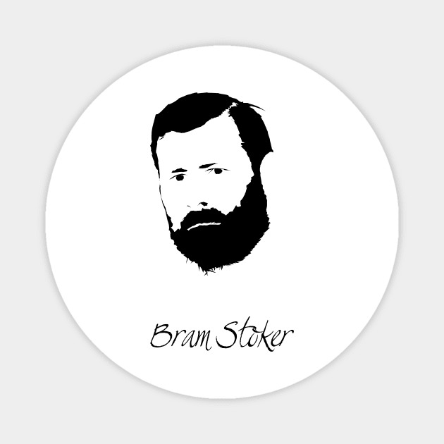 Bram Stoker Magnet by PoetandChef